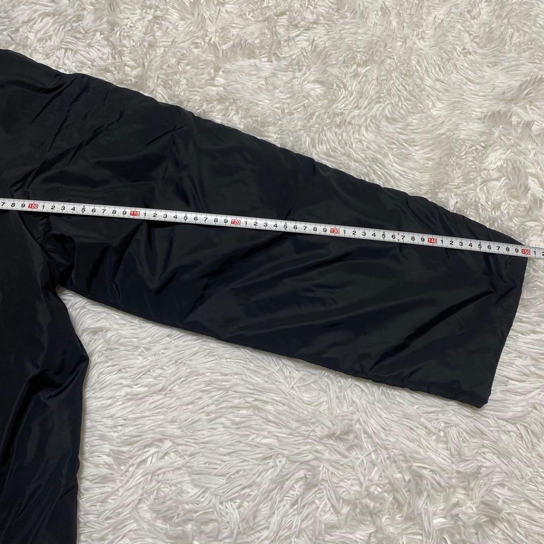 美品　極大サイズ　17 イナバヨシエ　ダウンコート　ブラック