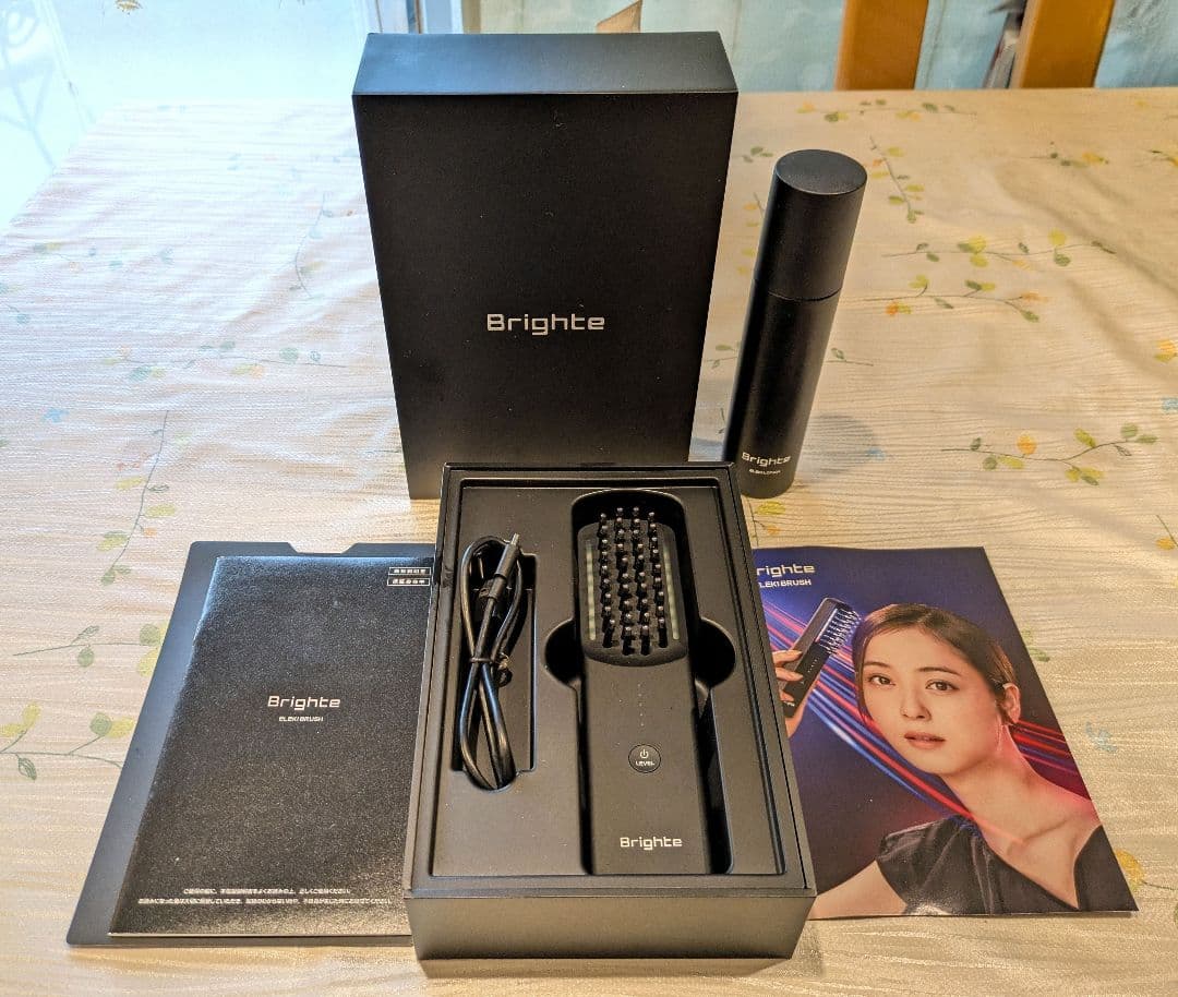 美品 Brighte ELEKI BRUSH ブライト エレキブラシ 美顔器