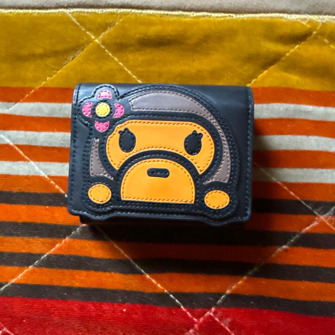 a bathing ape BABYLISA 三つ折り財布