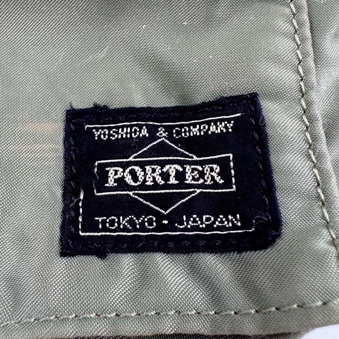 PORTER タンカー 2way ボディバック ショルダー　ウエスト　カーキ