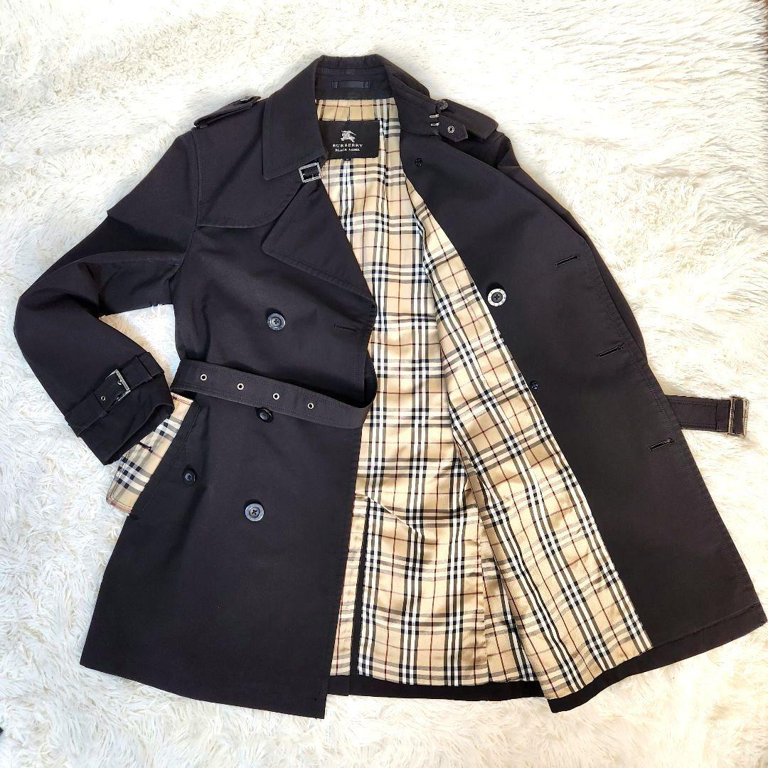 ✨美品✨バーバリーブラックレーベル トレンチコート ノバチェック M