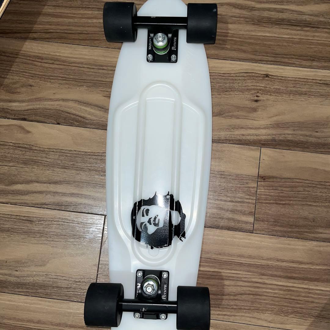 penny ホワイトデッキ スケートボード
