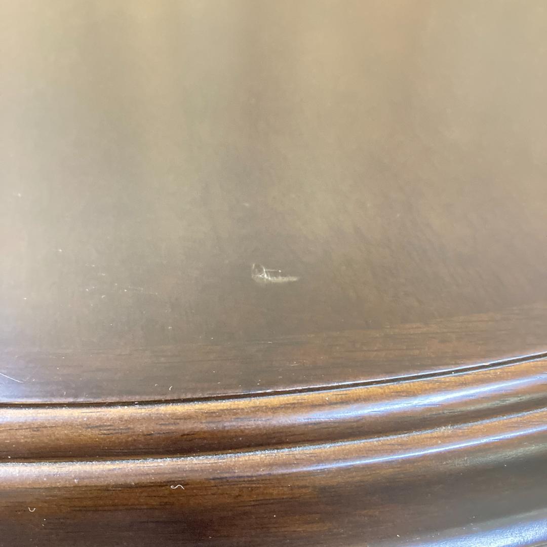 【マルニ】伸長式　ダイニングテーブル　エクステンション　猫脚