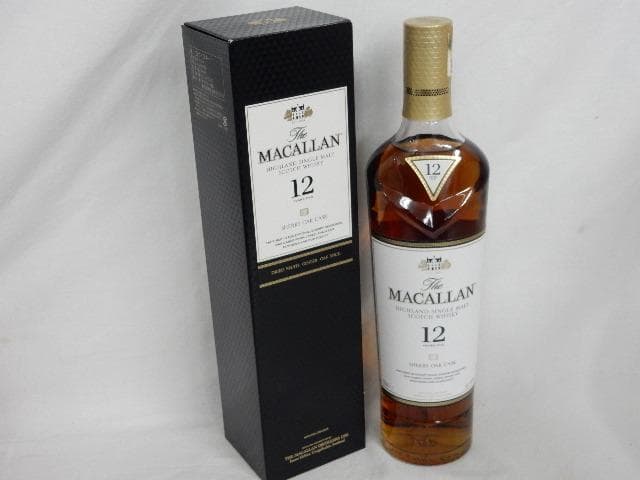 マッカラン 12年 シングルモルト シェリーオークカスク 700ml