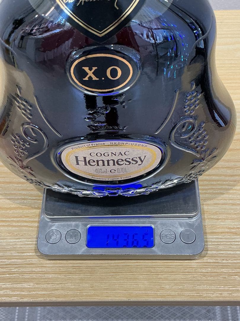 560[未開栓]Hennessy X.O 金キャップ