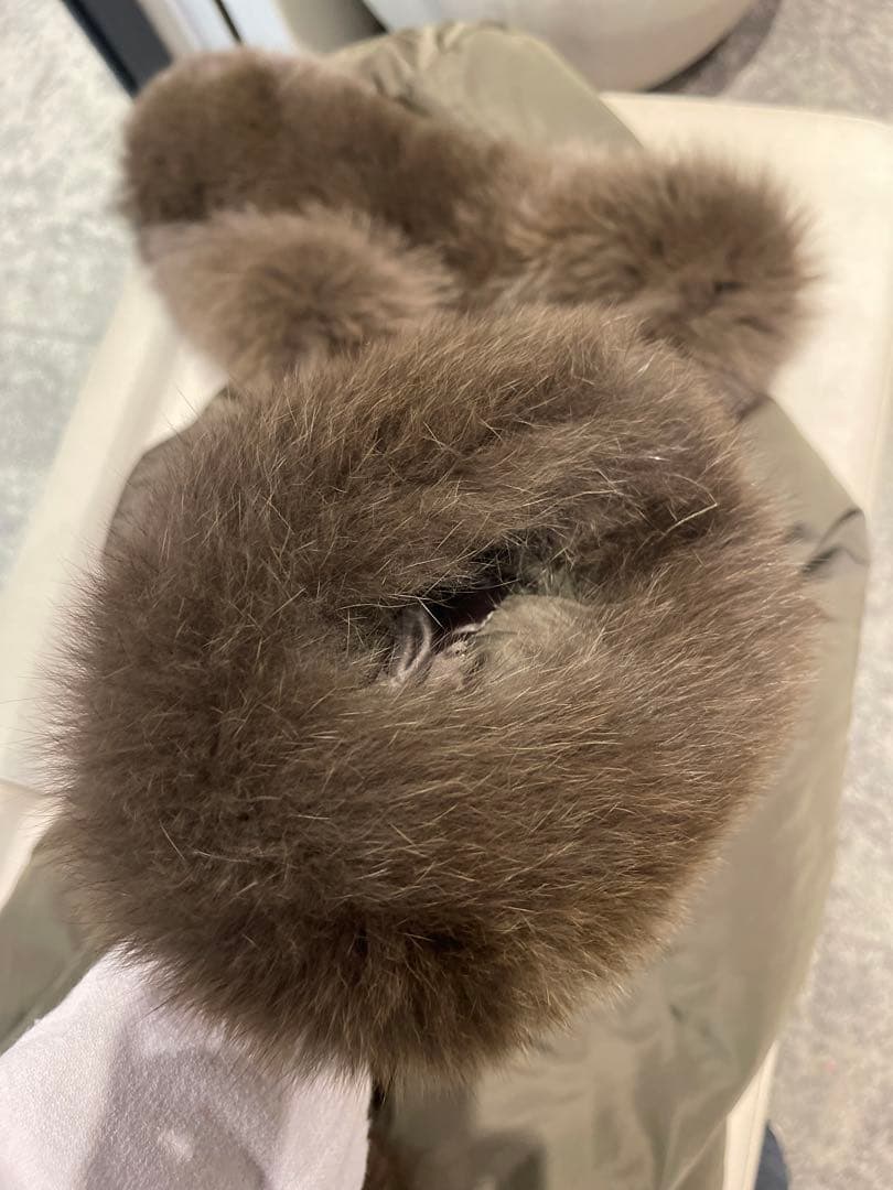 女優コート　フード付き　ロングダウンジャケット　グレースコンチネンタル　セオリー