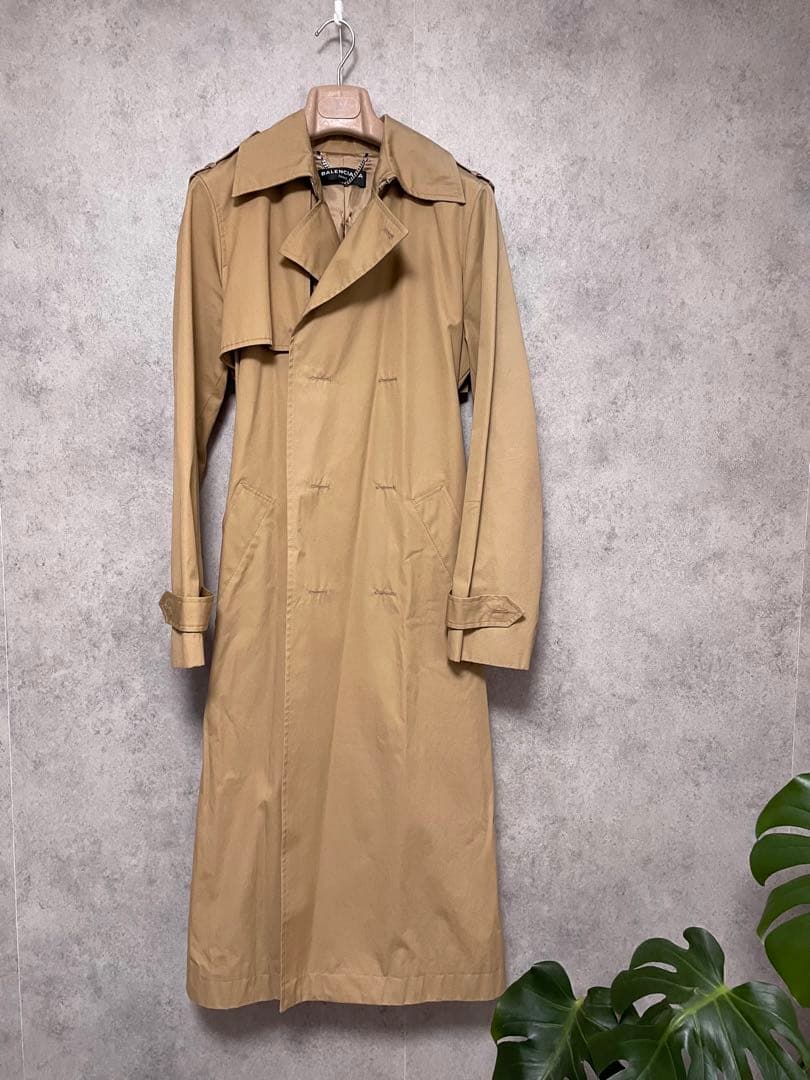 viva7172様検討中【BALENCIAGA】17ss トレンチコート 48
