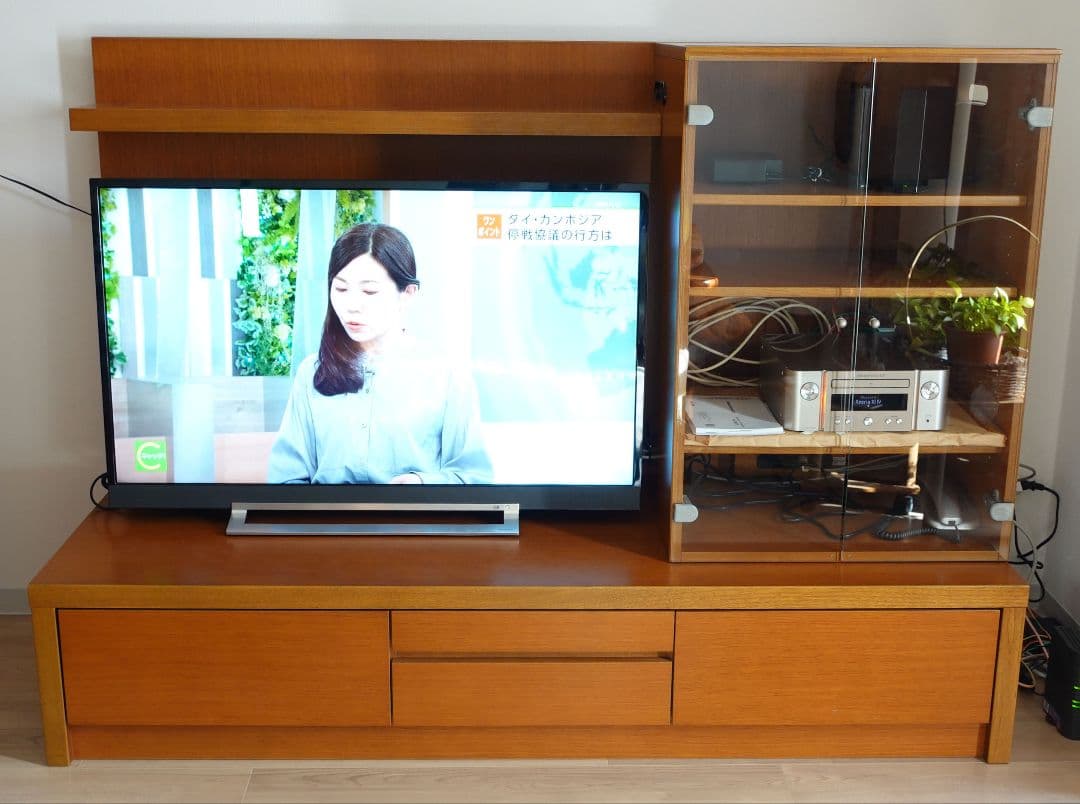 【カリモク】2月15日まで　テレビボード（AVラック）W165cm