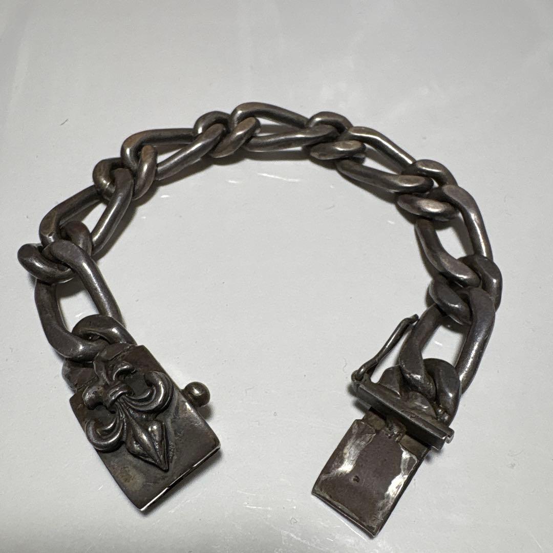 ベルサー二　VERSINI シルバーチェーンビンテージブレスレット