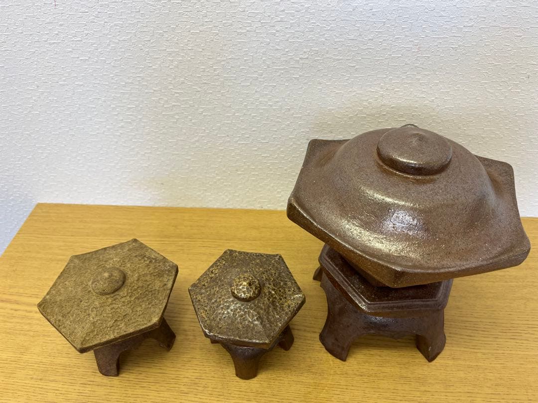 石灯籠　庭石　茶庭燈籠　置物　オブジェ　和モダン