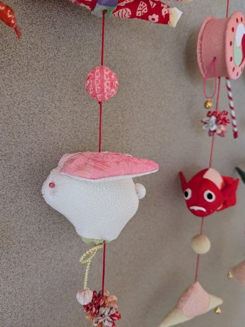 吊るし雛 吊るし飾り ちりめん細工 ハンドメイド