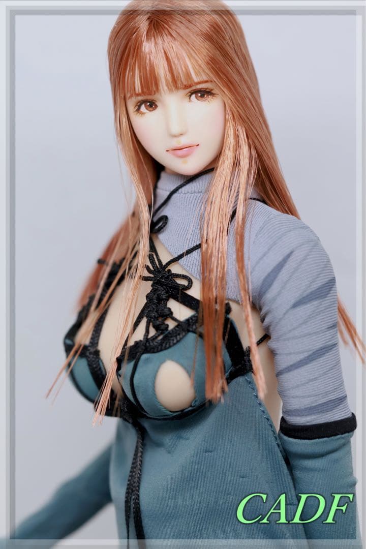 ♪♪ 1/6 　ドール カスタムドールヘッド　　秋椛　(あきか)　　♪♪