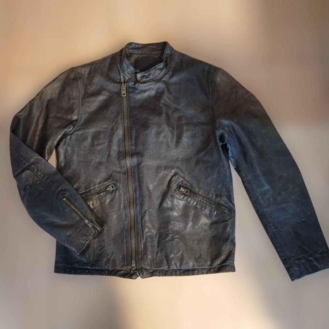 ヒステリックグラマー レザー ライダースジャケット　WALDES