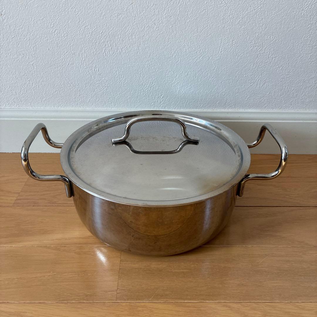 ジオプロダクト　両手鍋 22センチ