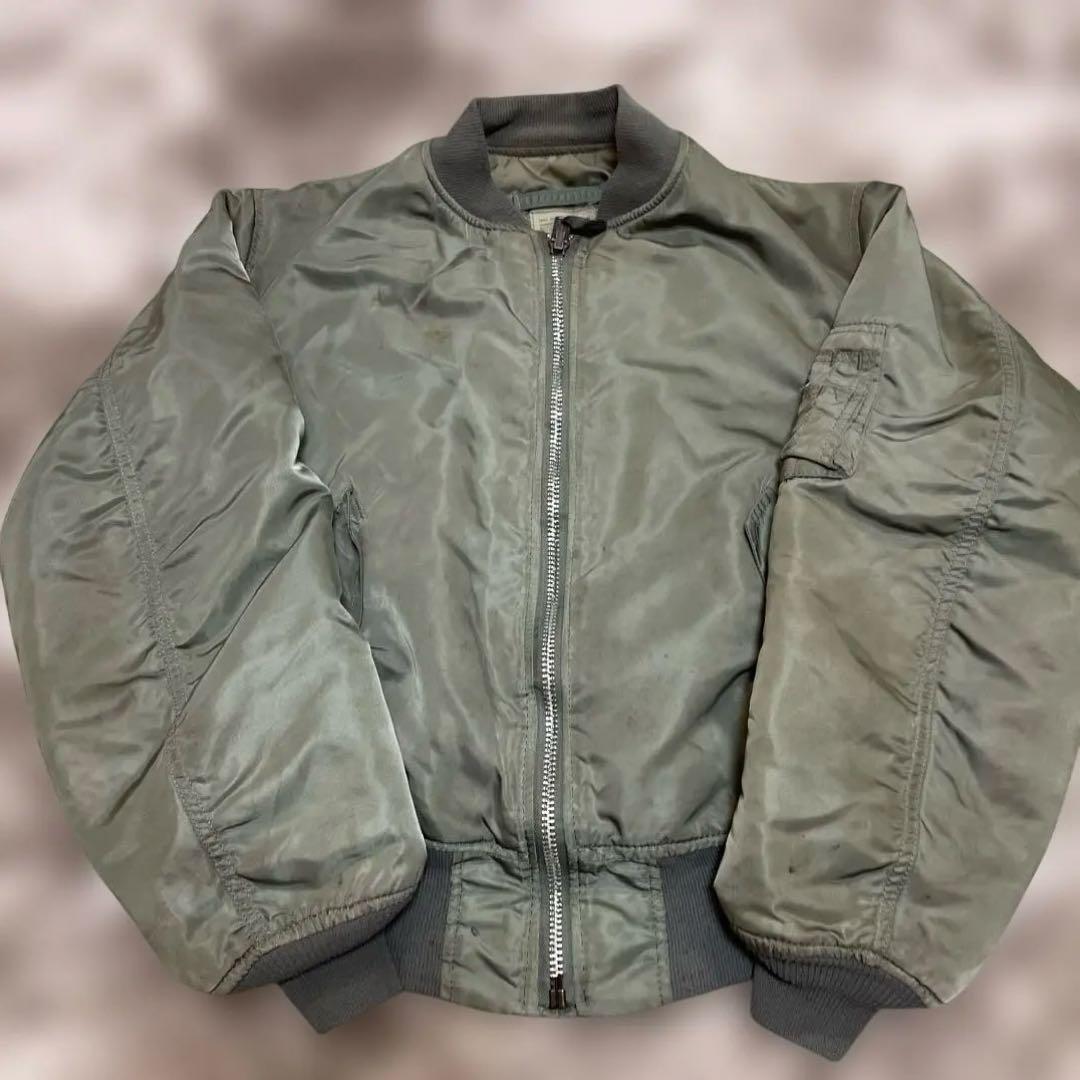 た*た様 旧タグ・USA製/アルファインダストリーズ　MA-1　フライトジャケッ