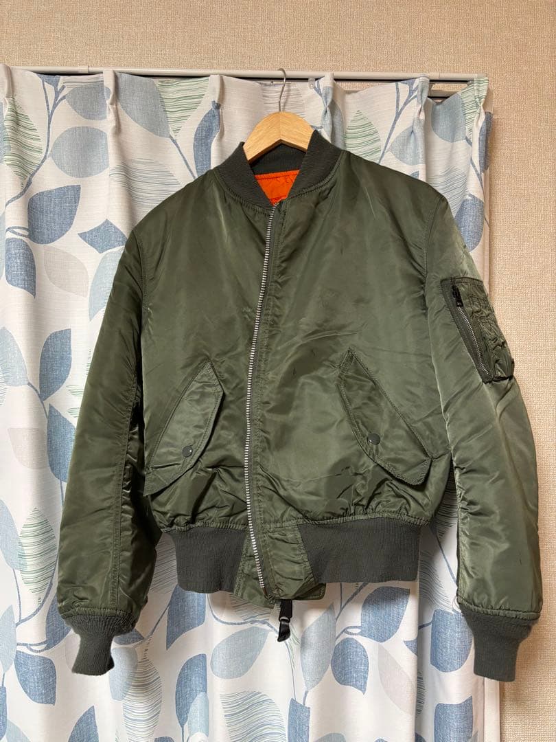 ジャケット・アウター 90s ALPHA INDUSTRIES MA-1 made in usa