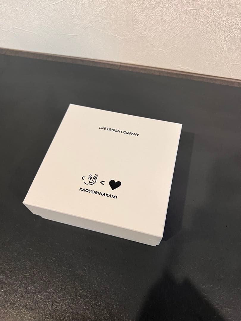 ブラック】新作ver kaoyorinakami レザーウォレット カオナカ