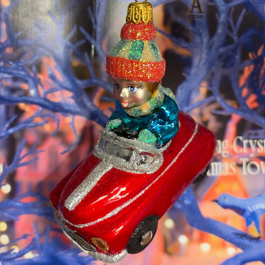 アスティエ・ド・ヴィラット　クリスマスオーナメント　Child riding