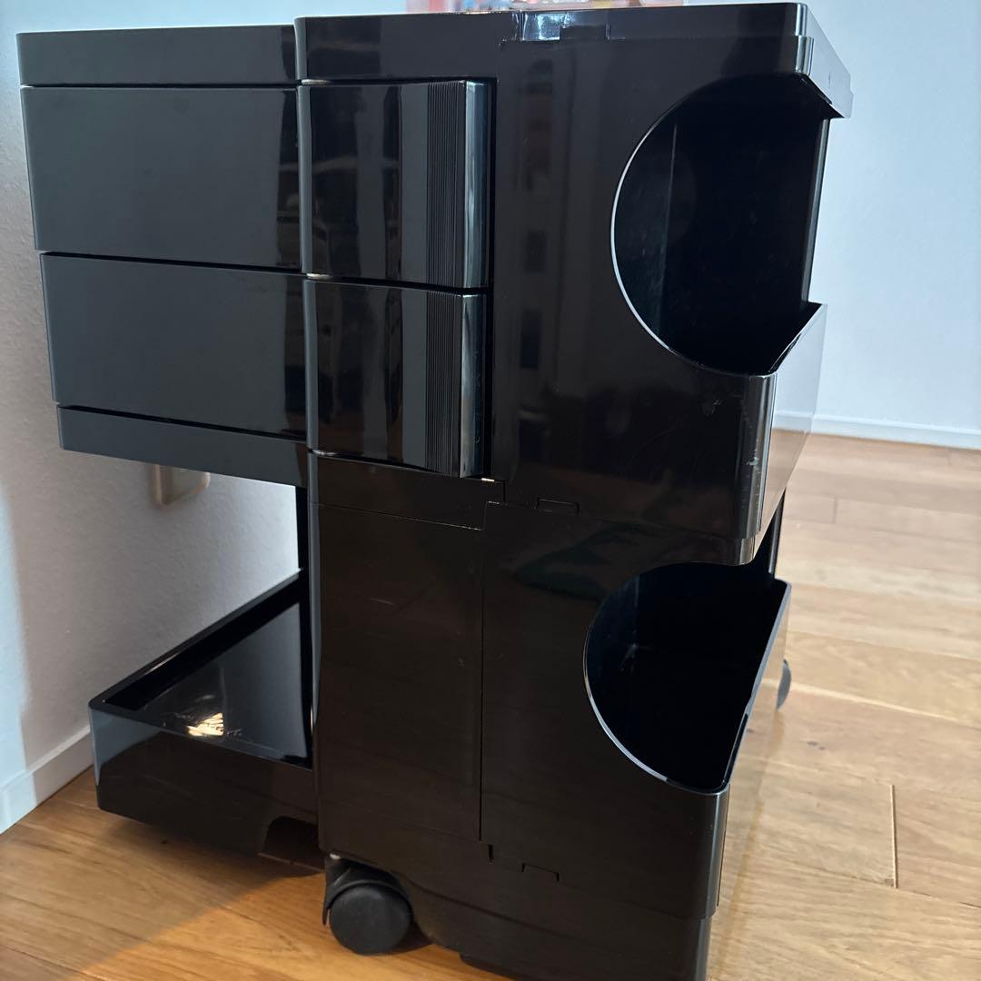 【正規品】 Joe Colombo Boby Wagon ボビーワゴン 2段 黒