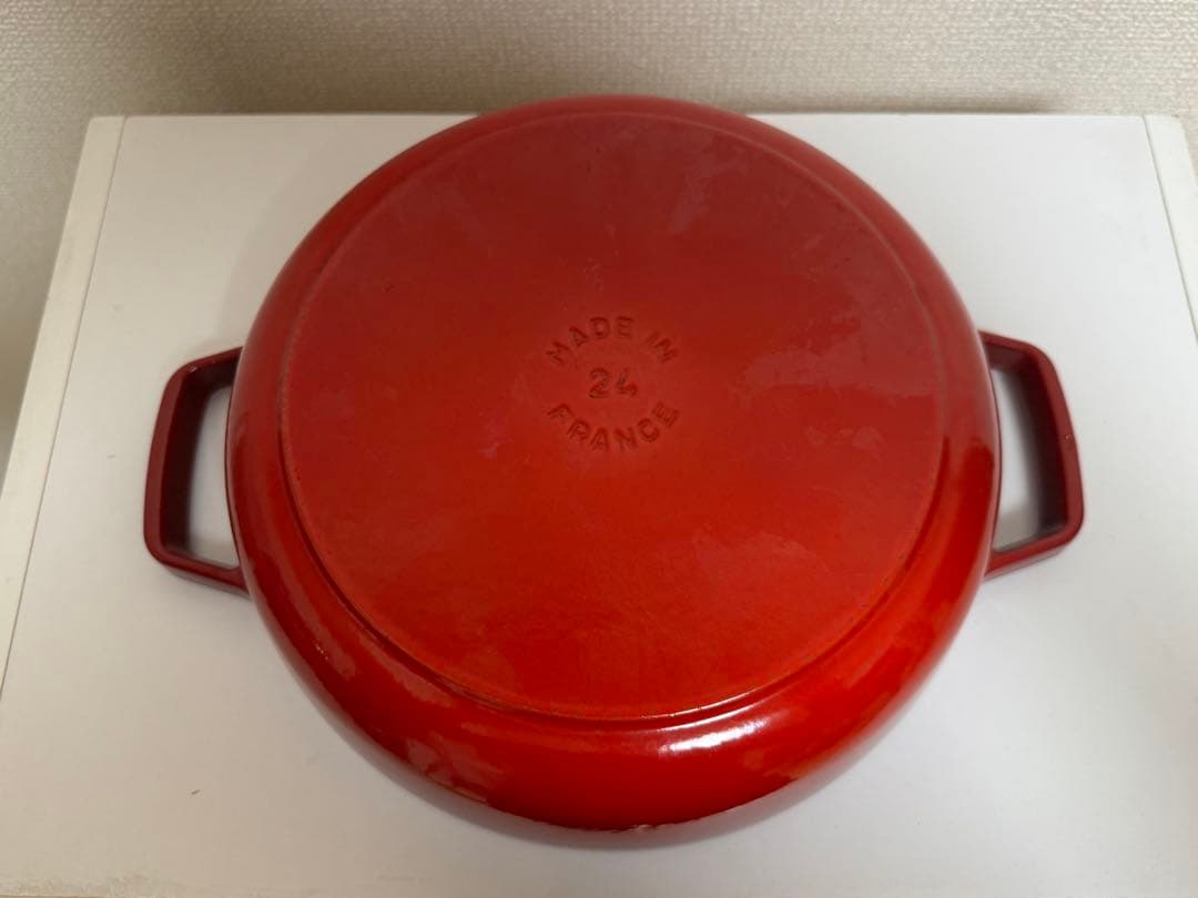 ストウブ Staub ブレイザーソテーパン 24cm チェリー 赤 フライパン