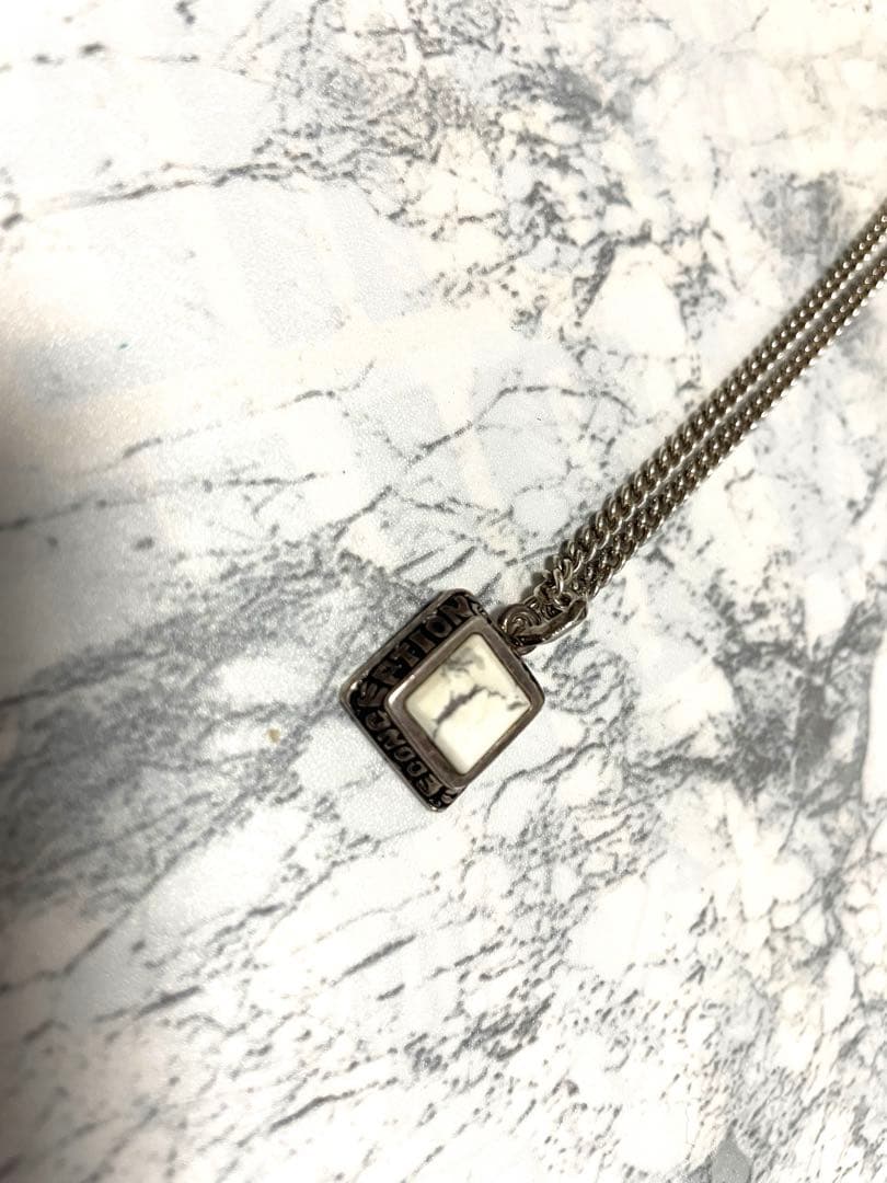 GARNI ネックレス　シルバー　ストーン
