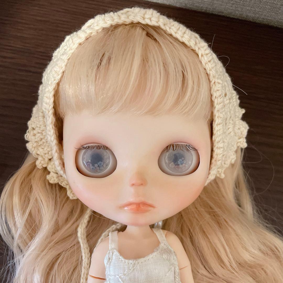 【週末セール】カスタムアイシードール (本体のみ)ピンクプラチナ　ロングウェーブ