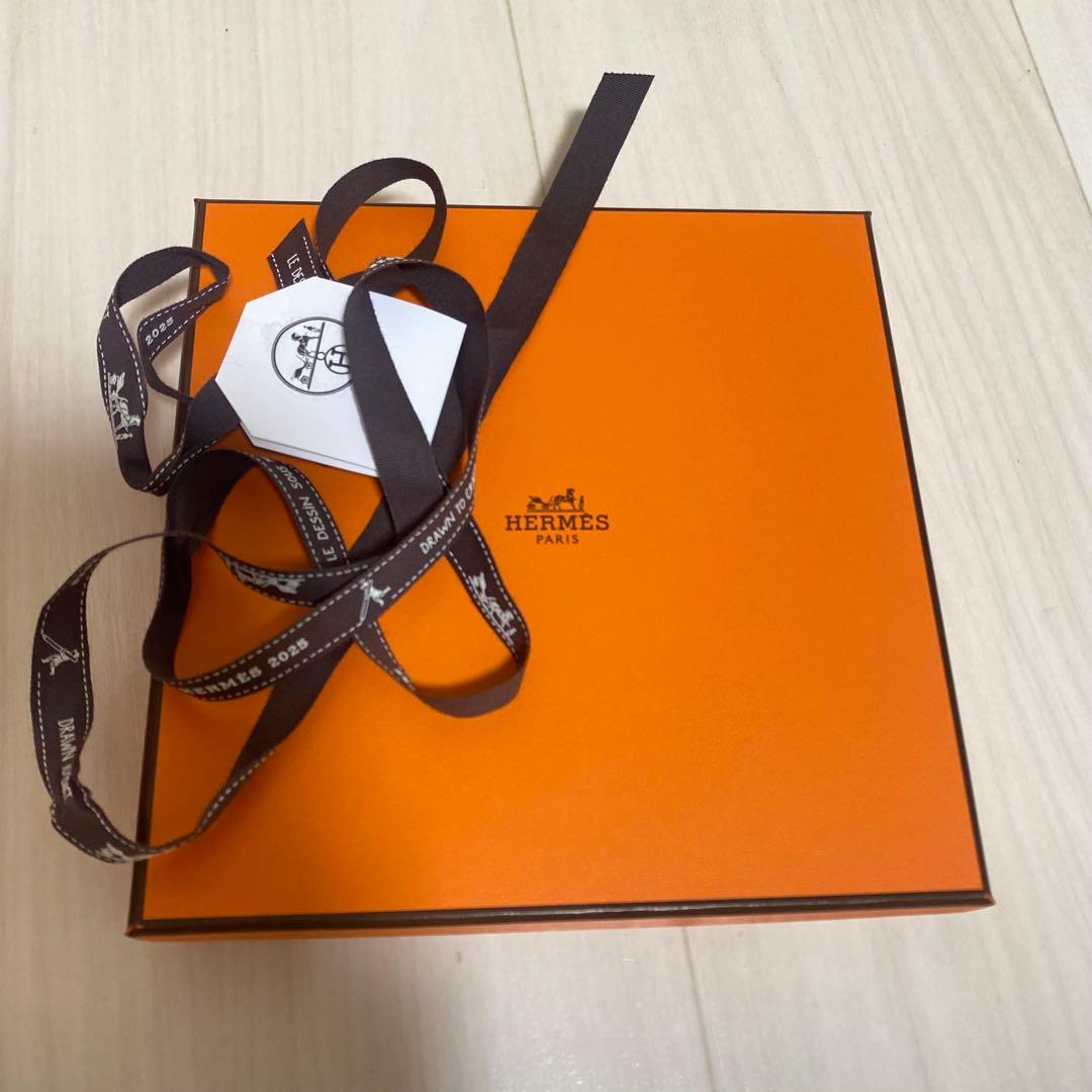 【新品未使用】HERMES ハンドタオルピンク
