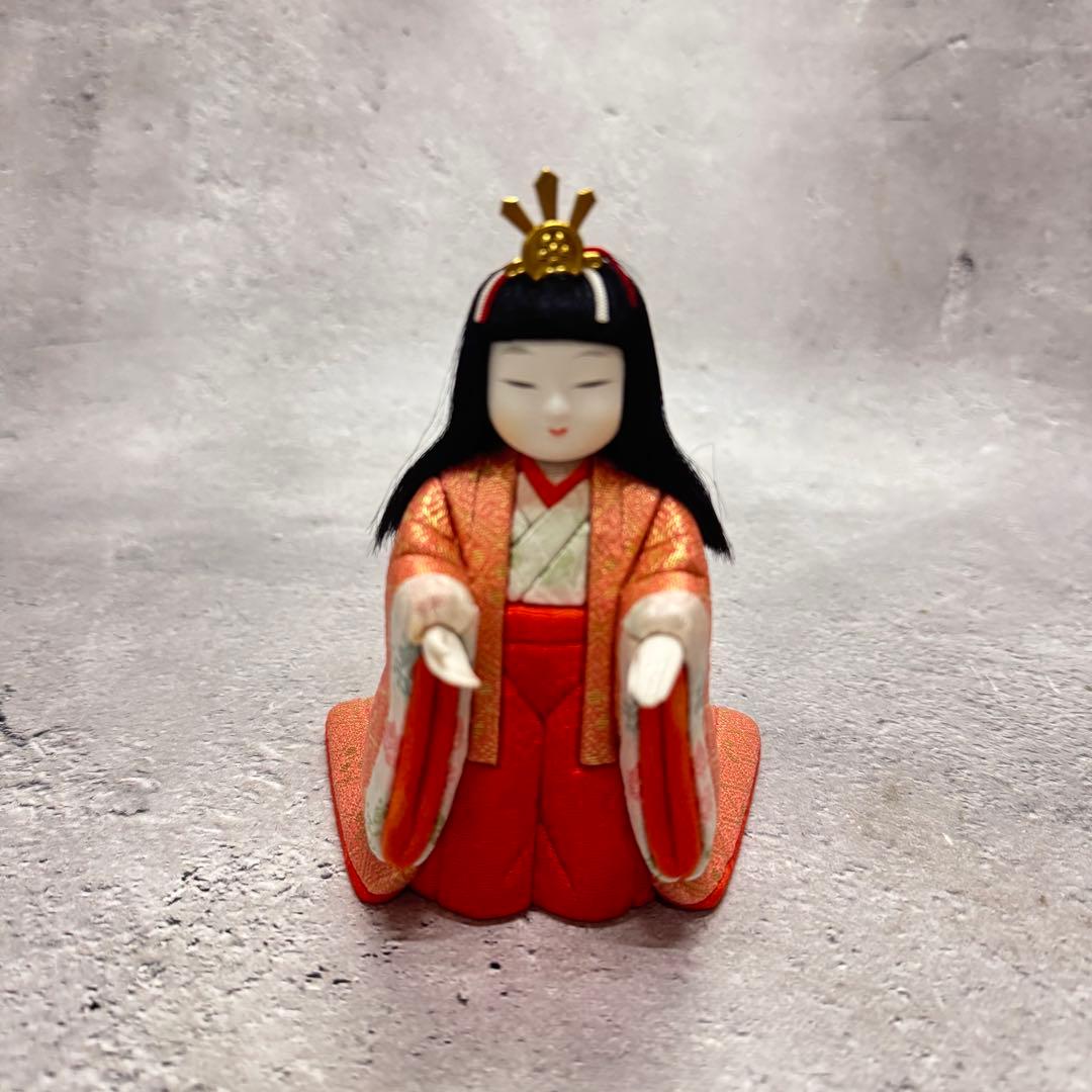 新品 雛人形 5体セット 江戸木目込人形 安土雛 一秀作