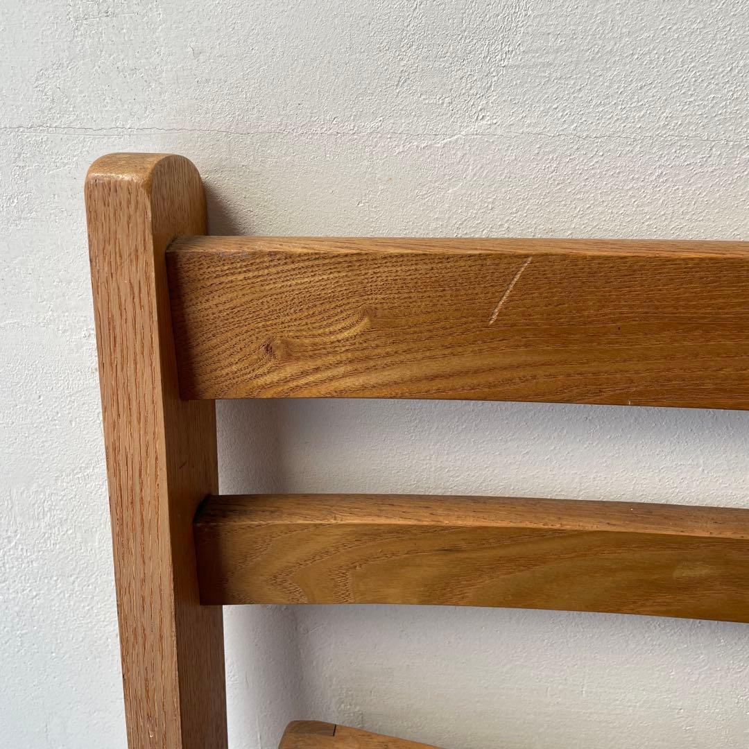 木製　フォールディングチェア　折りたたみチェア　ヴィンテージ風　ナチュラル