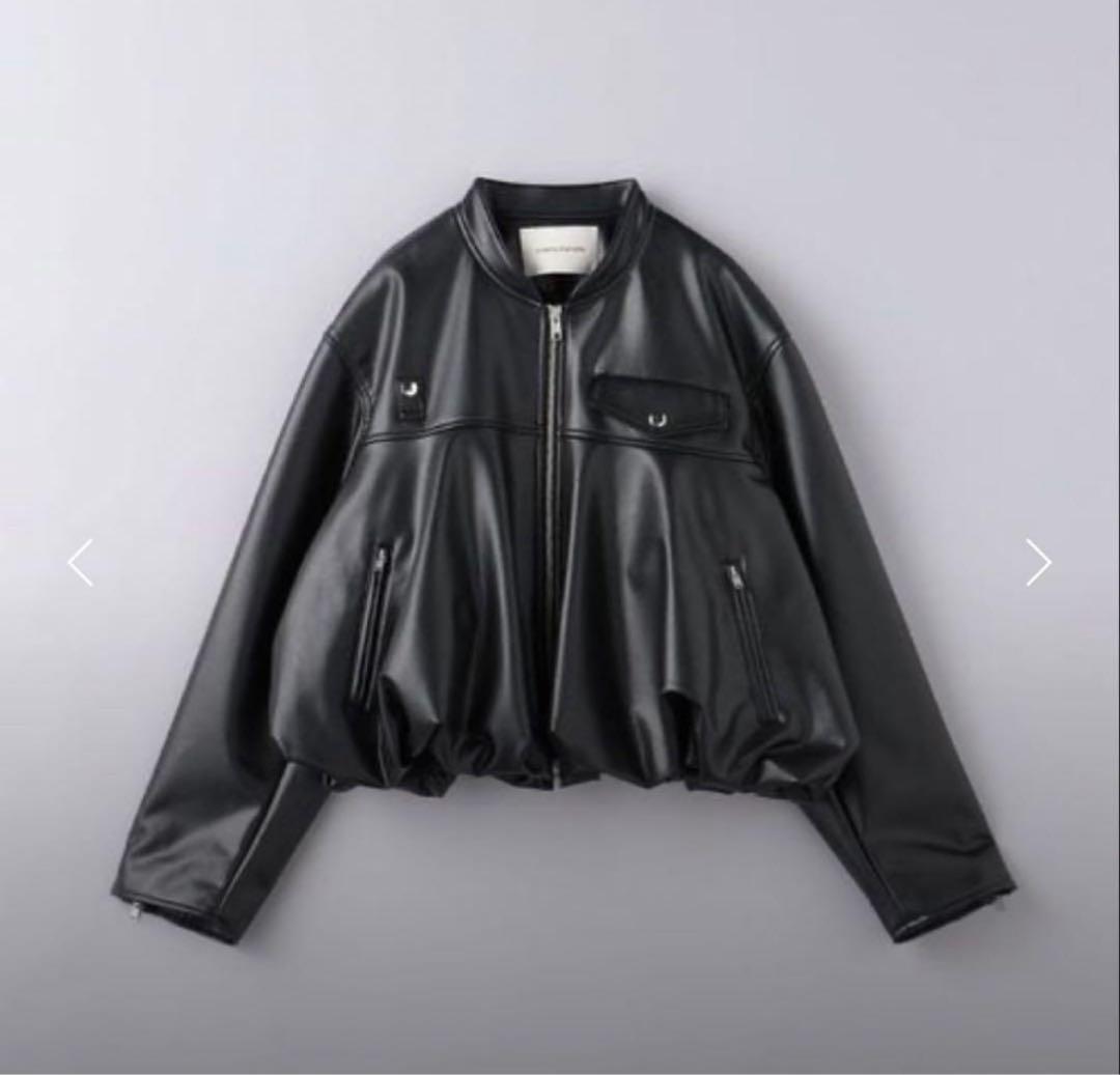 イウエンマトフ　フェイクレザーブルゾン　アローズ　AEWEN MATOPH