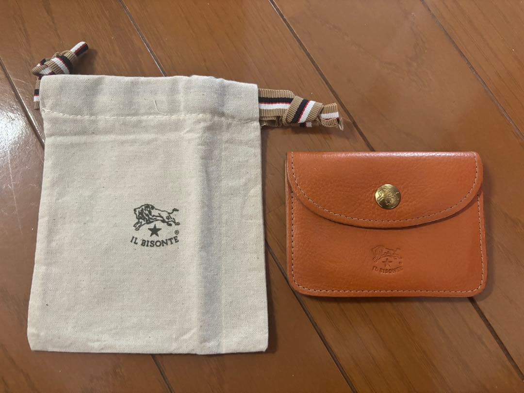 IL BISONTE オレンジ ケース