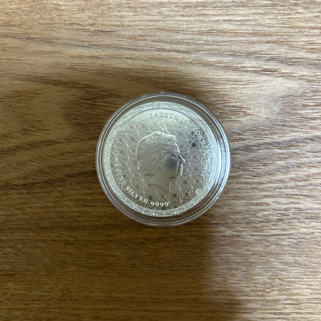 銀　2022 太極図　トケラウ