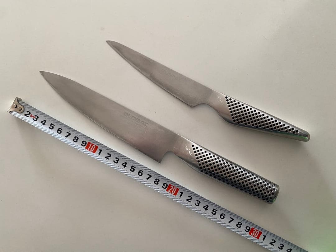 GLOBAL 包丁 2本セット G-55 牛刀 / GS-3 ペティナイフ