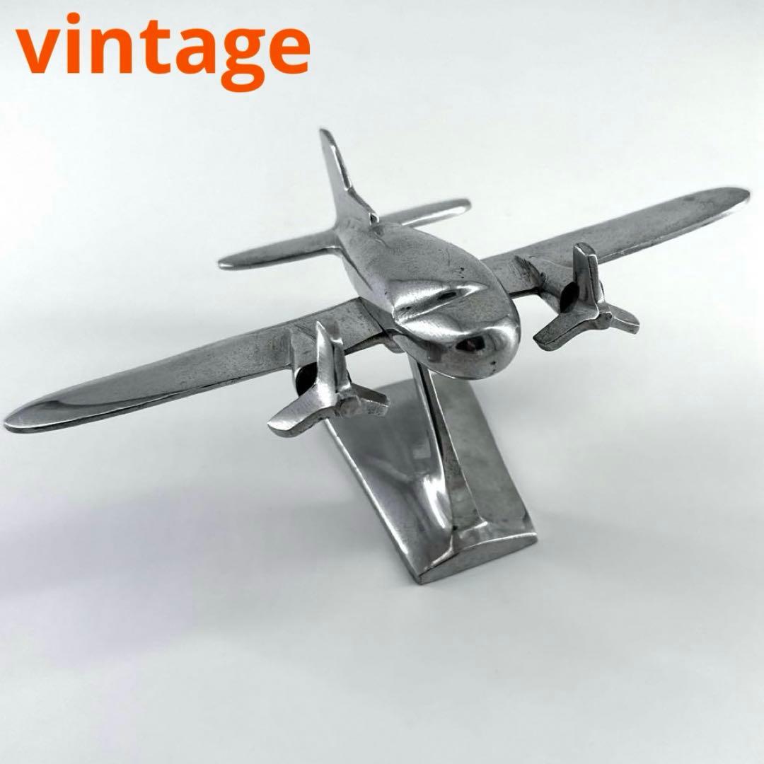アメリカンヴィンテージ エアプレイン 飛行機模型 飛行機オブジェ vintage