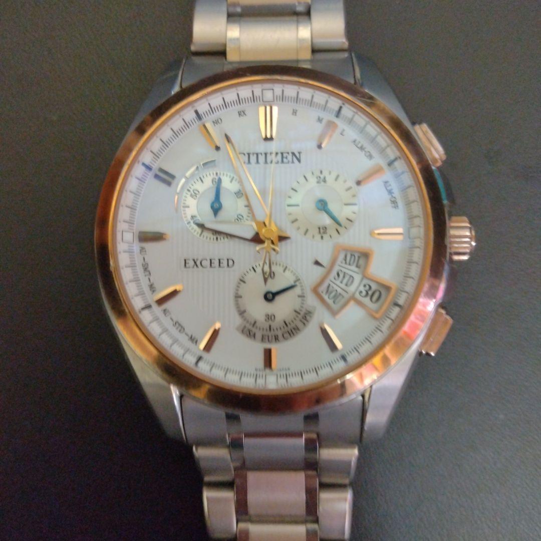 CITIZEN EXCEED クロノグラフ腕時計