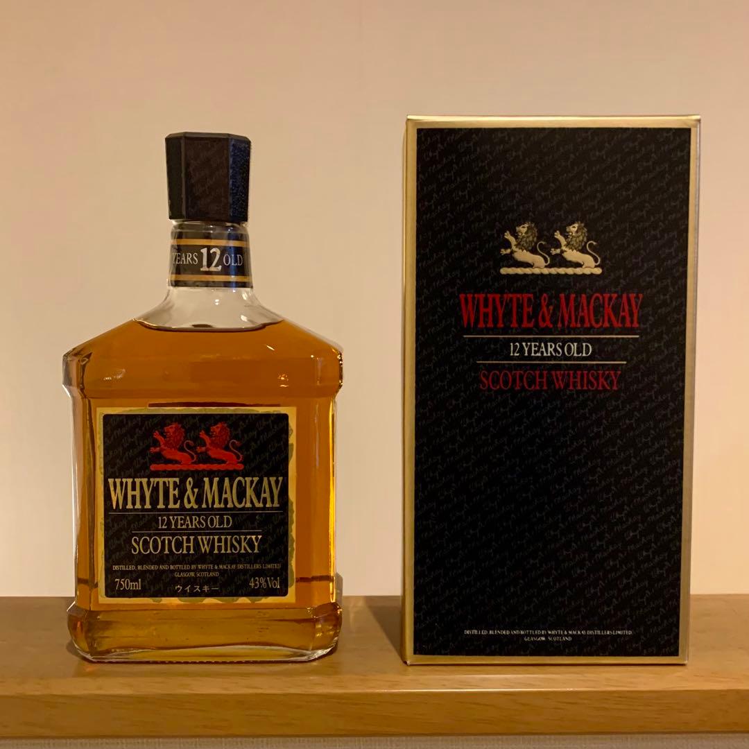 ホワイトアンドマッカイ12年 750ml 未開封 古酒