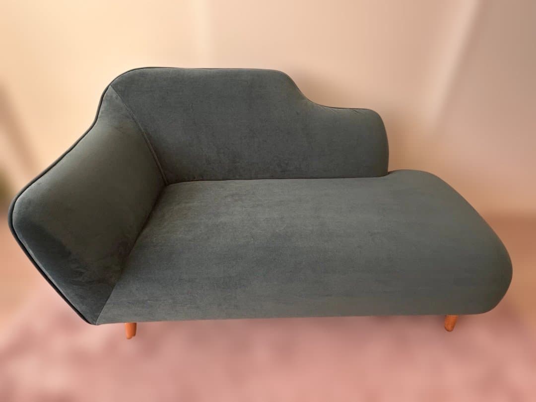 ［ソファ・美品・送料込み］Francfranc ピナ　カウチ　グリーン