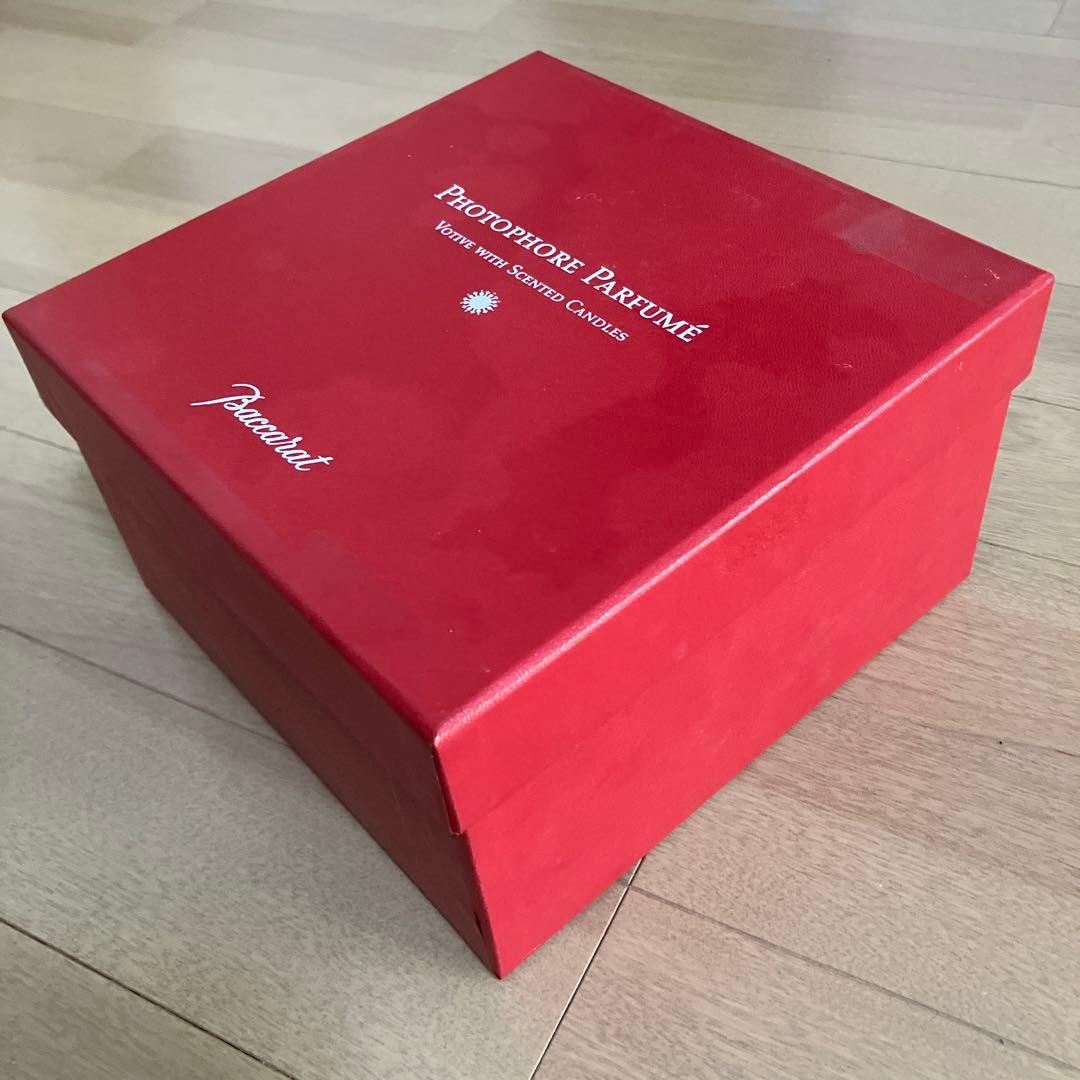 Baccarat Photophore Parfumé バカラキャンドルセット