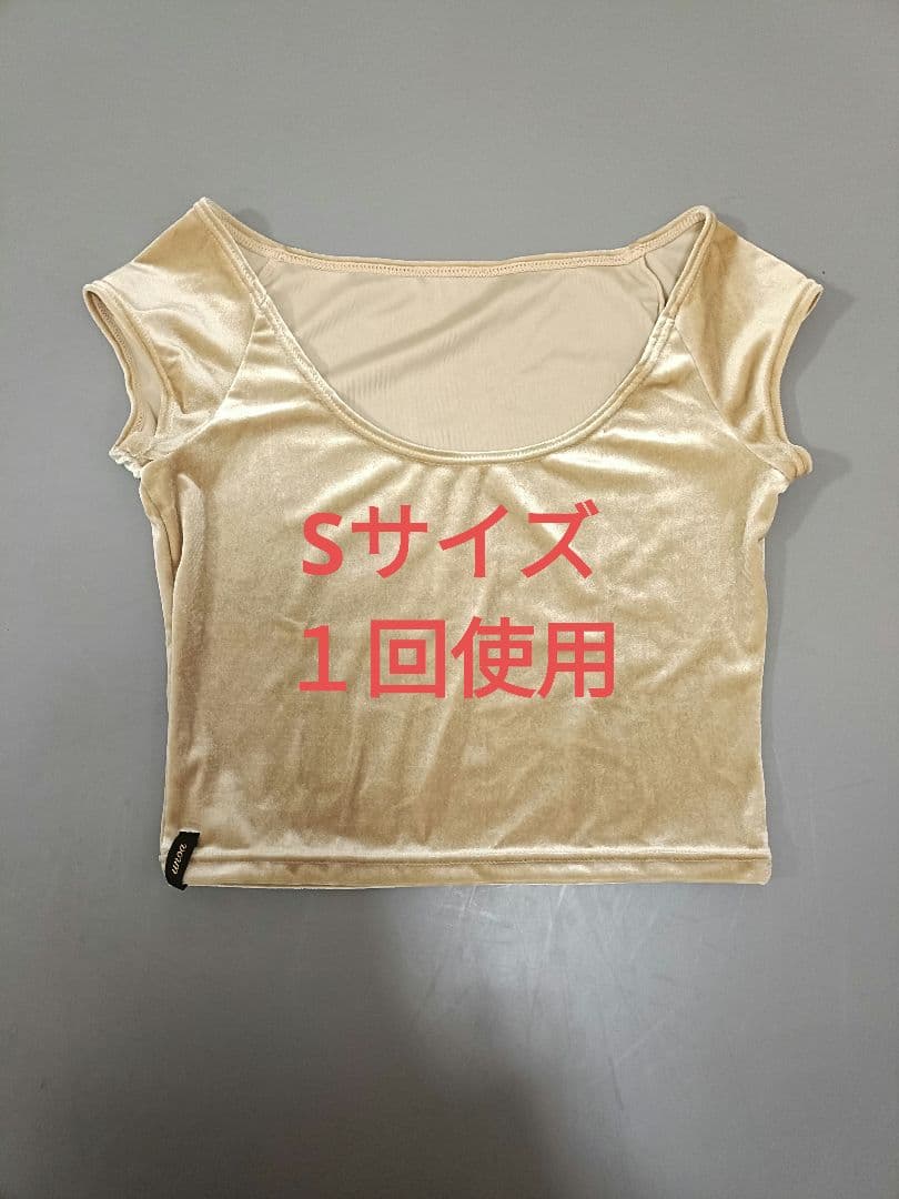 unoa　ウノア　トップス　Velour　Champagne dress　美品