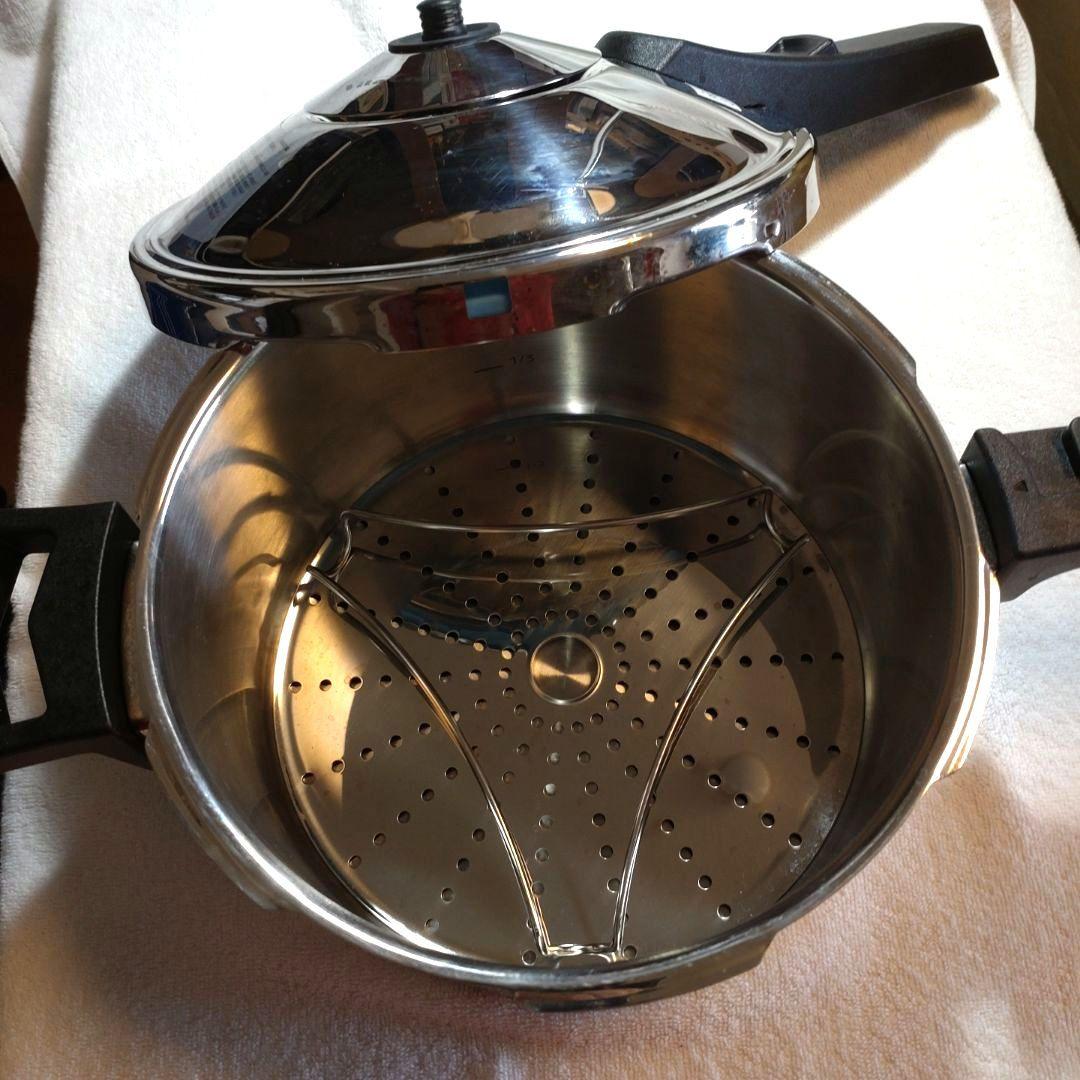 ビタクラフト片手スーパー圧力鍋バーテックス3.5リットル　レシピ本付