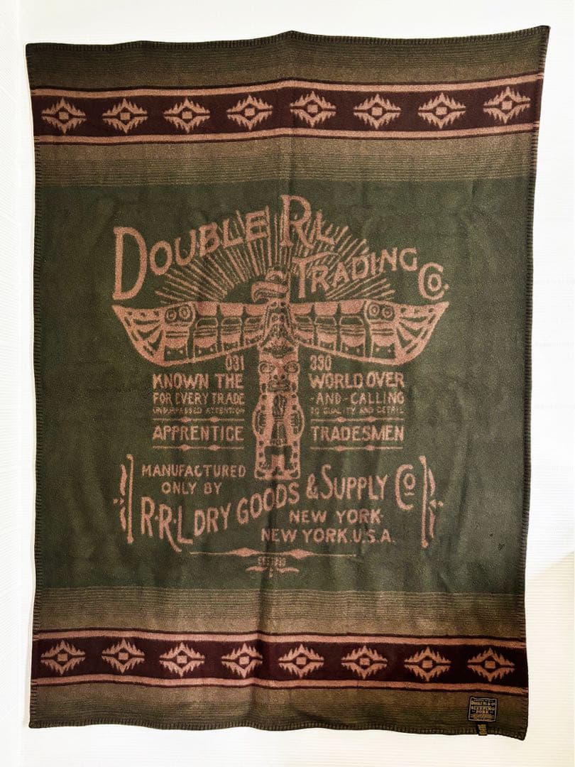 RRL でラムウール スリーピングローブ /ブランケットRalphLauren