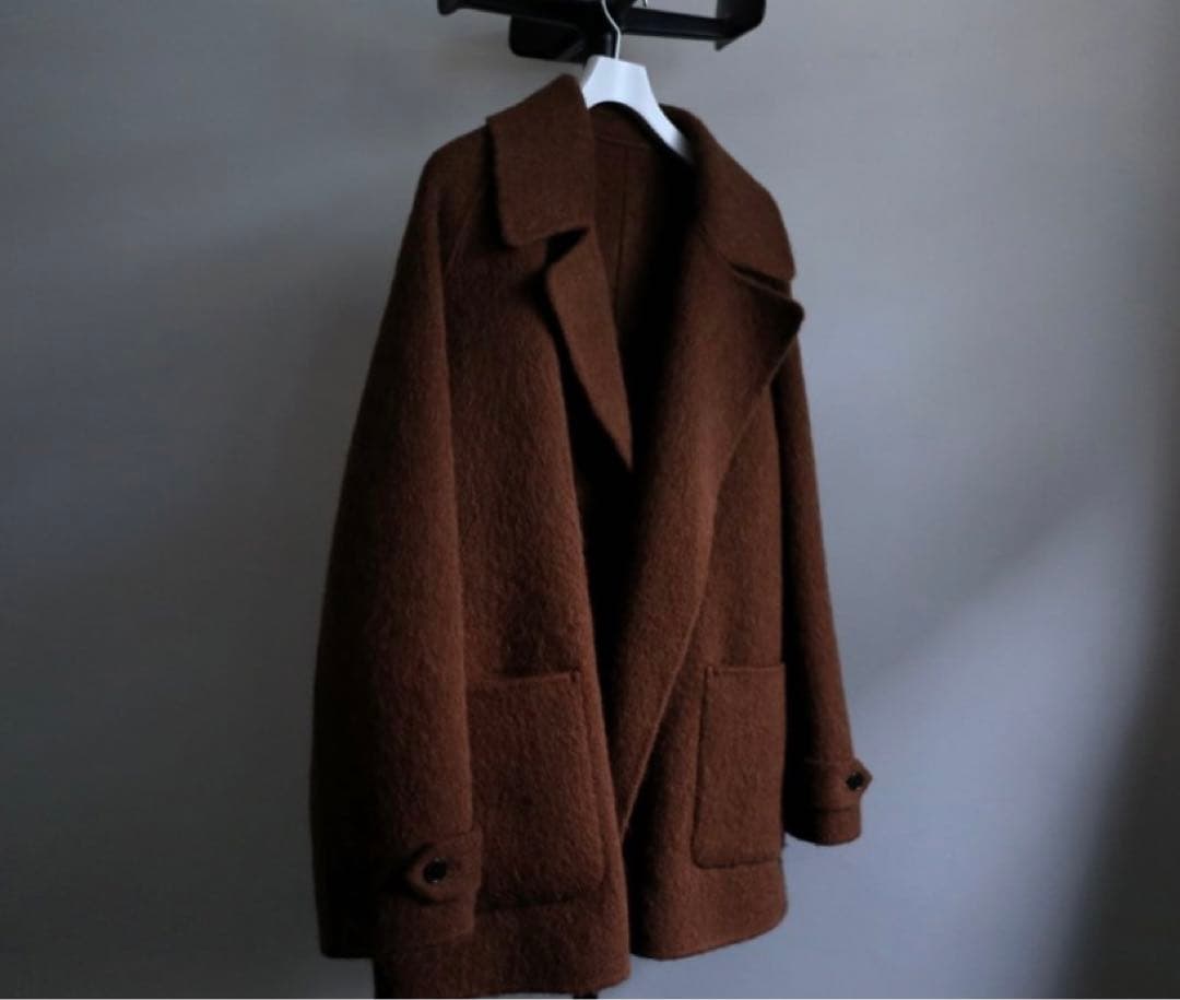 【YLEVE 】WOOL ALPACA REVERSIBLE COAT