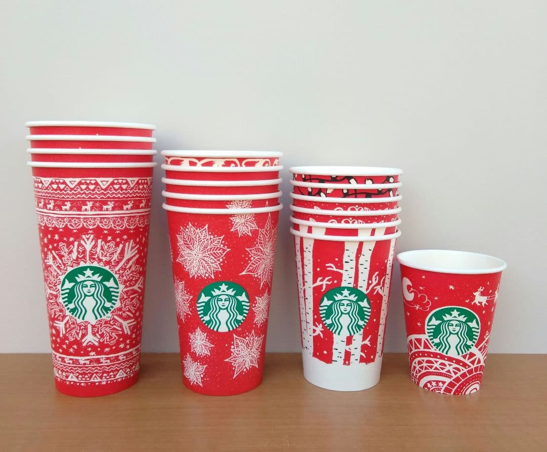 STARBUCKS　スターバックス　ホリデーカップ　2016　未使用　未記入