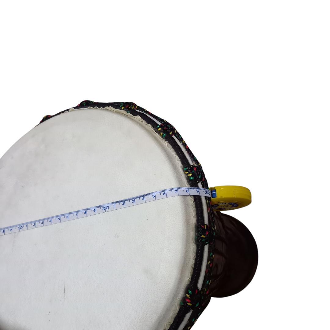 民族楽器 JEMBE ジャンベ アフリカ 打楽器 トカゲ柄