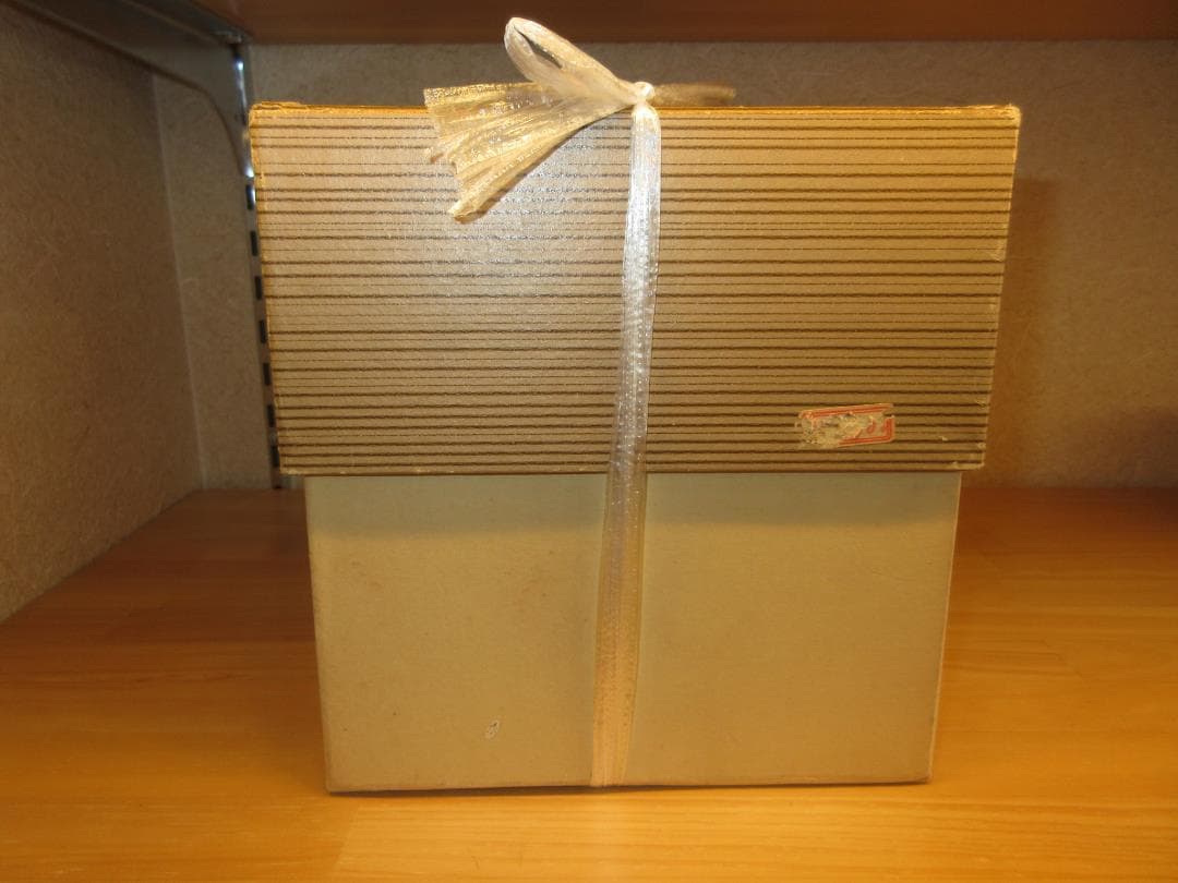 送料込【逢絢亭】茶道具 背負籠 染竹 上塗竹入子 竹泉作 木製 紙箱入り