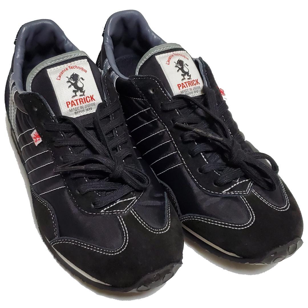 【新品未使用】パトリック　スタジアム　黒　スニーカー　36　23cm