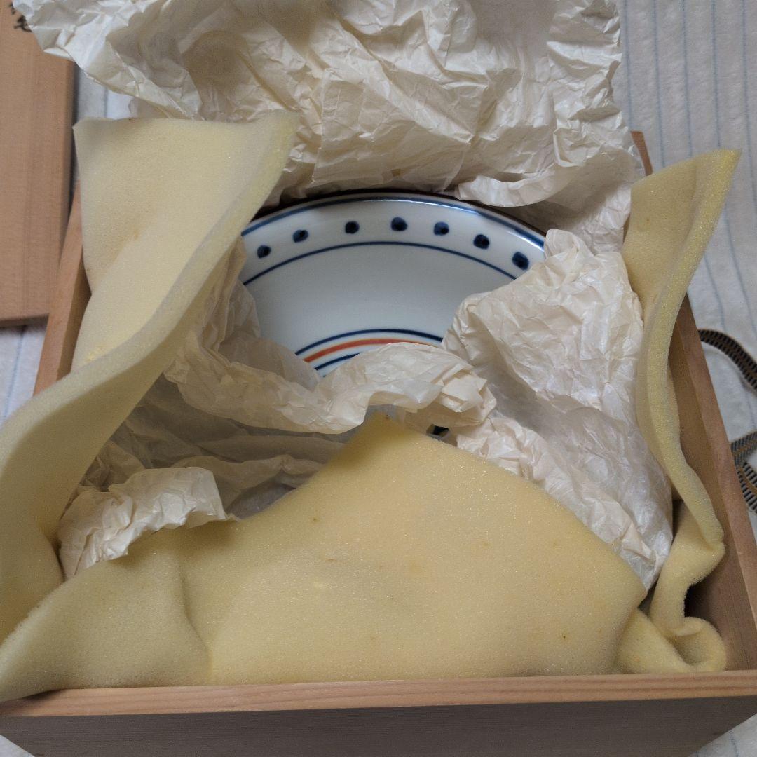 平安祥堂　手塚祥堂　紅毛菓子鉢　茶道具　菓子鉢　元箱　木箱