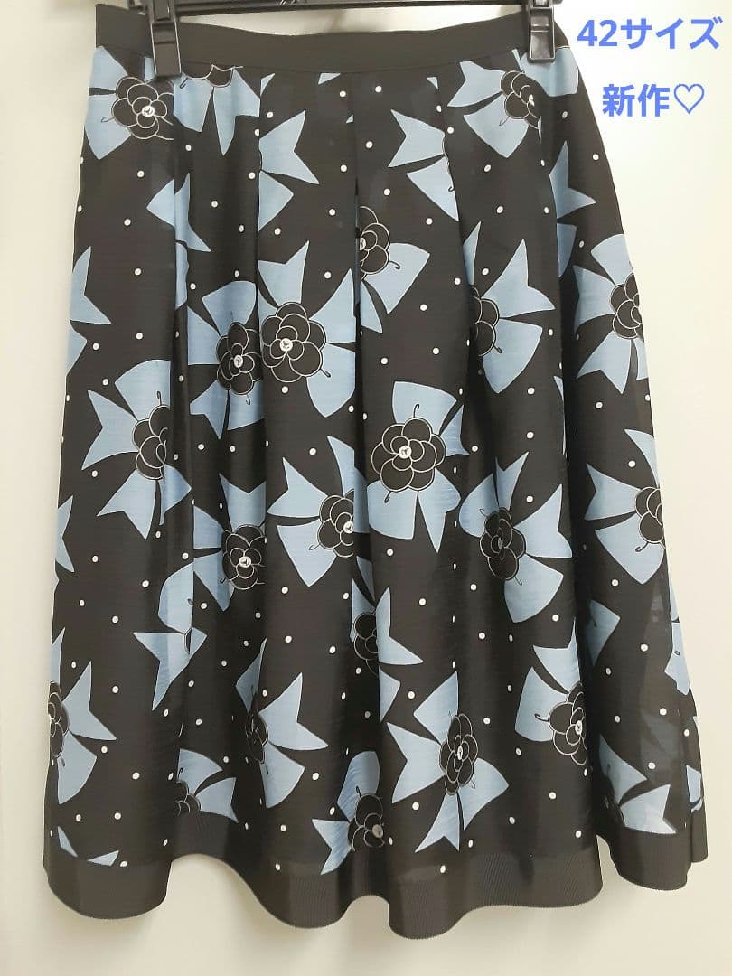 エムズグレイシー 42サイズ ♡2025新作超レア♡リボンスカート♡新品