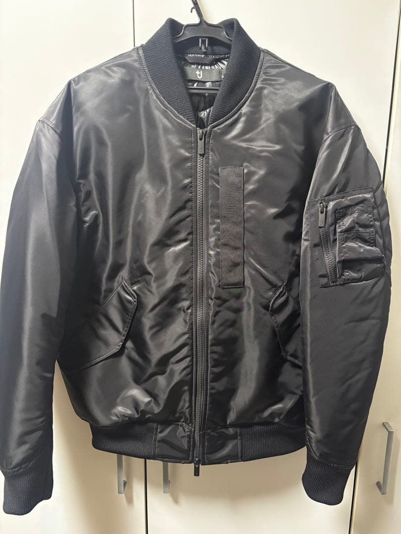 ハイブリッドダウンオーバーサイズMA－1 黒 S