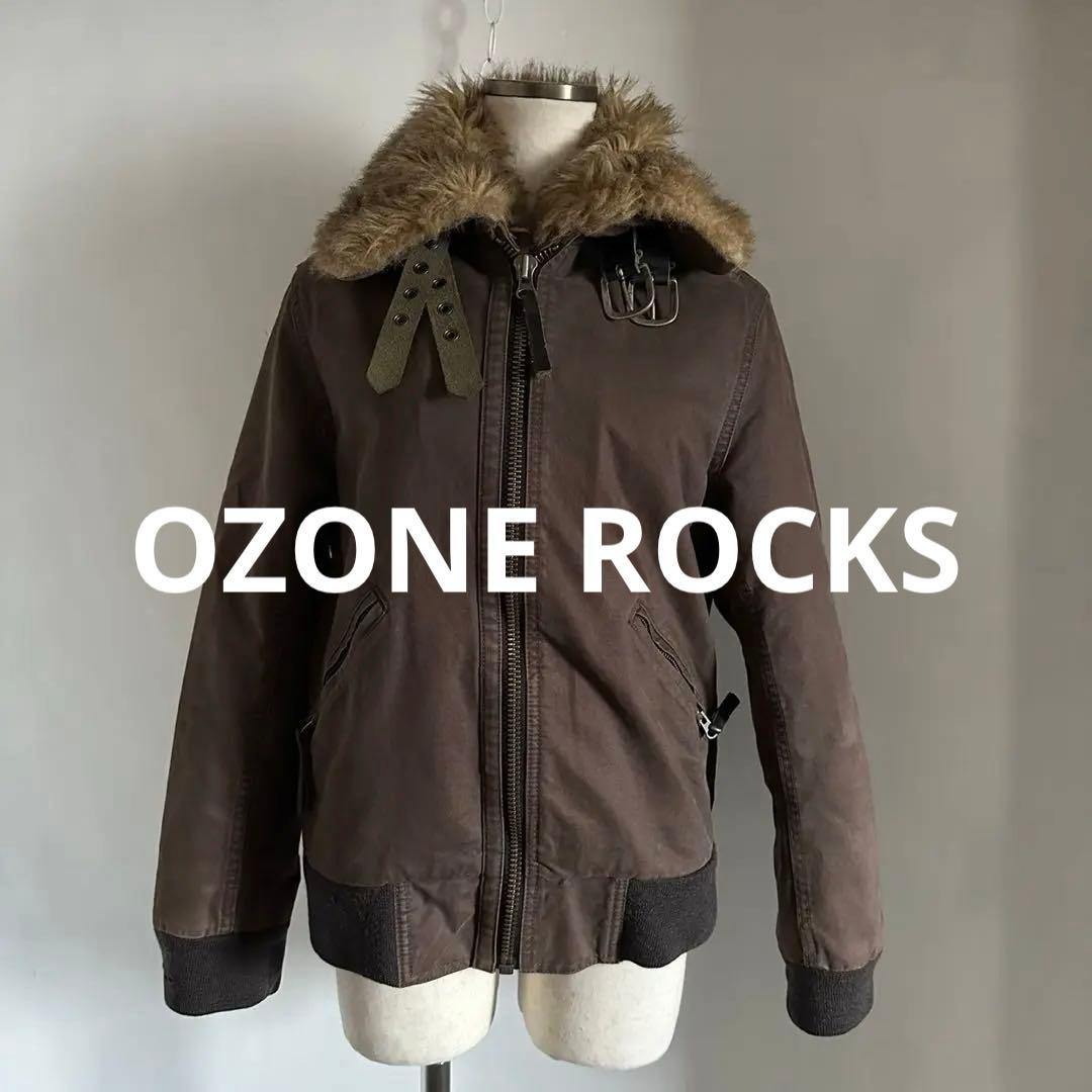 オゾンロックスOZONE ROCKSフライトミリタリージャケット